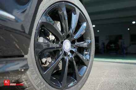 벤츠 CLS350 19인치휠 검정유광 휠도색 휠119 / 서울 강남