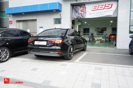 BBS휠 SX 명품휠 아우디 A4 18인치휠 장착 휠119 / 서울 강남