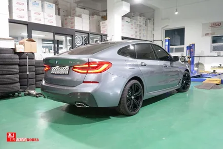 bmw gt 640 검정유광 휠도색 휠119 / 서울 강남