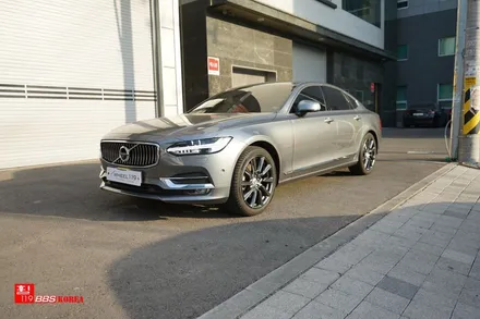 고스트크롬2 볼보 S90 휠도색 전문기업 휠119 / 서울 강남
