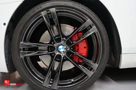 BMW6 잘못된 휠도색 박리후 고스트크롬2 휠도색 휠119 / 서울 강남