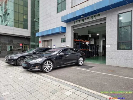 테슬라 휠수리 모델S 휠119 / 서울 강남