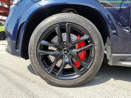 자동차 휠 도색 벤츠 GLE 블랙유광 색상으로 / 강남 송파 서초 판교 분당