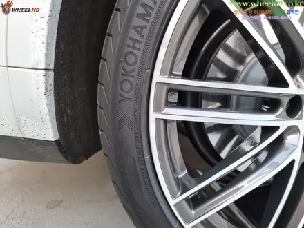 포르쉐 카이엔 휠복원 22인치 다이아컷팅 휠119 / 강남 송파 서초 판교 분당