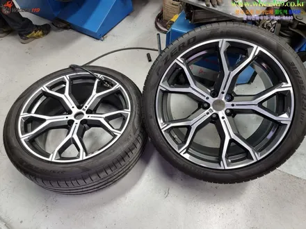 BMW X6 휠복원 21인치휠 다이아컷팅 휠119 / 강남 송파 서초 판교 분당