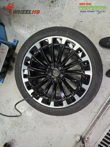 벤츠EQS 휠 복원 명가 wheel119 / 서울 강남