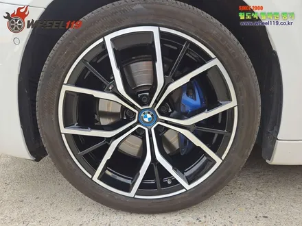bmw 5시리즈 휠 주차기스 휠 복원 / 서울 강남
