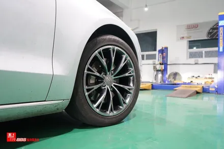 AUDI A8 19인치휠 고스트크롬 휠도색 휠119 / 서울 강남