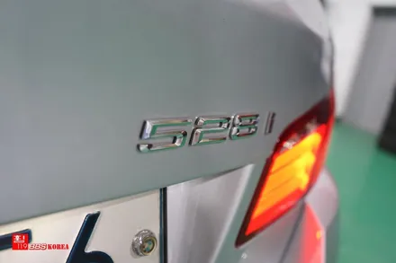 BMW528 18인치휠 주차상처 재거후 고스트크롬 휠도색 / 서울 강남