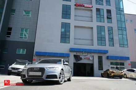 아우디A6 BBS휠 19인치휠 장착 SX 다이아컷팅 휠119 / 서울 강남