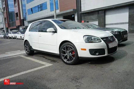 골프 GTI BBS휠 장착 SR 17인치휠 BBS코리아 정품 휠119 / 서울 강남