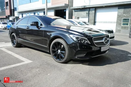벤츠 CLS350 19인치휠 검정유광 휠도색 휠119 / 서울 강남