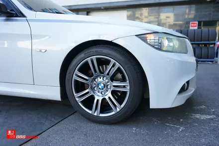 BMW3 기존 도장면 벗겨내고  휠도색 119 / 서울 강남