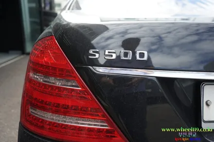 BENZ s500 고스트크롬 휠도색 휠119 / 서울 강남