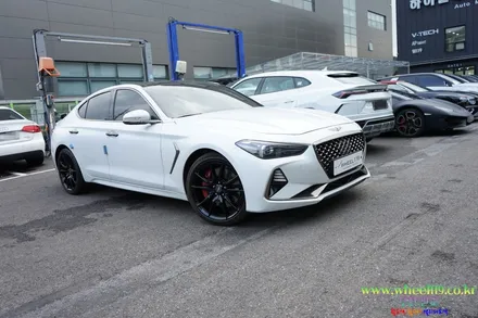 제네시스 G70 블랙유광 휠도색 휠119 / 서울 강남