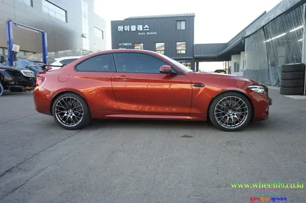 BMW M2 휠수리 및 고스트크롬 휠도색 / 서울 강남