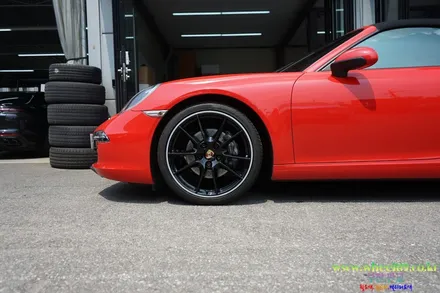 포르쉐 911 휠도색 복원 WHEEL119 / 강남 송파 서초 판교 분당