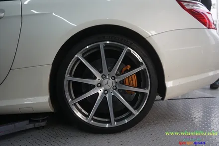 벤츠 AMG 다이아컷팅 휠 복원 / 강남 송파 서초 판교 분당