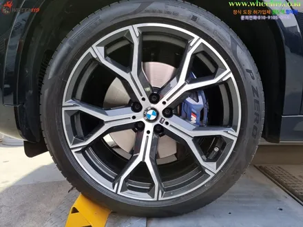 BMW X6 휠복원 21인치휠 다이아컷팅 휠119 / 강남 송파 서초 판교 분당