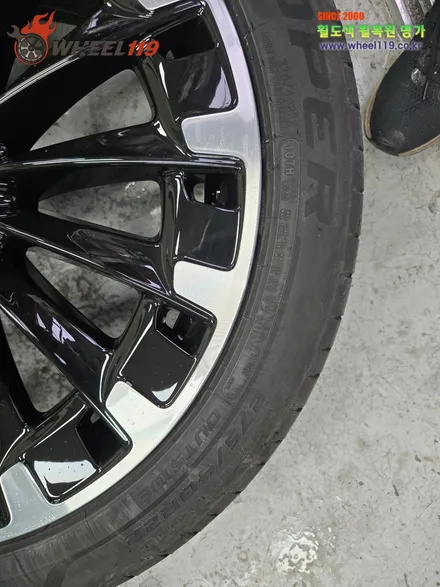 벤츠EQS 휠 복원 명가 wheel119 / 서울 강남