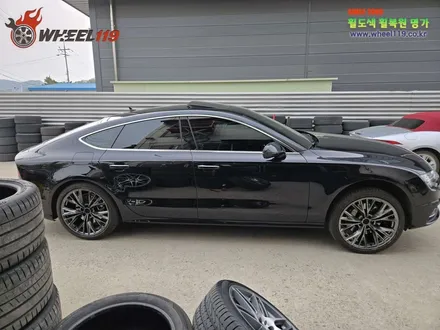 아우디 A7 휠 도색 고스트크롬2 개발업체 / 서울 강남