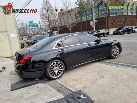 benz S450 휠 복원 다이아컷팅 휠 수리 / 서울 강남