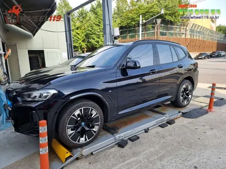 bmw ix3 휠복원 다이아컷팅 휠 수리 / 서울 강남