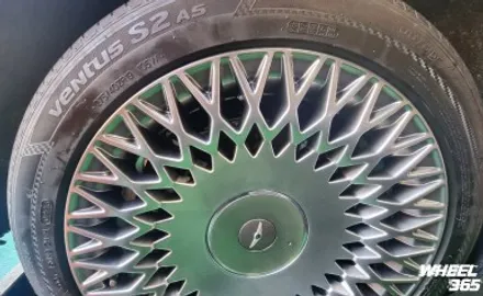 제네시스 G90 19인치 하이퍼실버 순정 휠수리 도장,     \