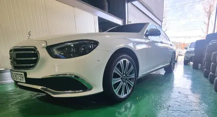 벤츠 E350 19인치 순정 휠 실버 CNC 커팅 복원 / 창원, 마산, 진해, 김해