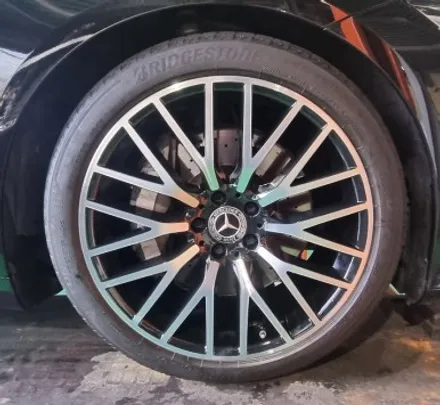 벤츠 S500 순정 휠 CNC 블랙 커팅 바디와 환상 조합 / 창원, 마산, 진해, 김해
