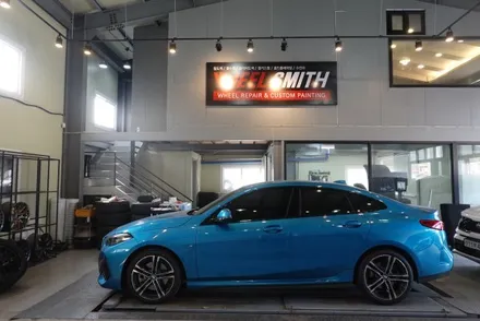 [경기도,서울,강북,강남,강동 휠복원 및 휠도색] BMW 220d 다이아몬드 컷팅 복원 / 남양주, 구리, 의정부, 서울 노원