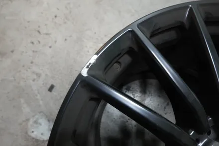 [서울,경기도 휠 복원 및 휠 도색] 벤츠 GT43 AMG 블랙 반무광 휠 도색 / 남양주, 구리, 의정부, 서울 노원