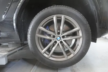 [남양주 휠도색]bmw x3 블랙반무광 휠도색 작업 / 남양주, 구리, 의정부, 서울 노원