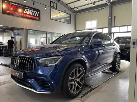 [벤츠 glc 63 amg 휠 복원 및 휠 도색 전문 업체 휠스미스] 벤츠 glc 63amg 블랙 반무광 휠 도색 작업 후기 / 남양주, 구리, 의정부, 서울 노원