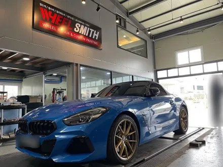 [BMW Z4 휠 복원 및 휠 도색 전문 업체 휠스미스] BMW Z4 블랙 유광 휠 도색 작업 후기 / 남양주, 구리, 의정부, 서울 노원