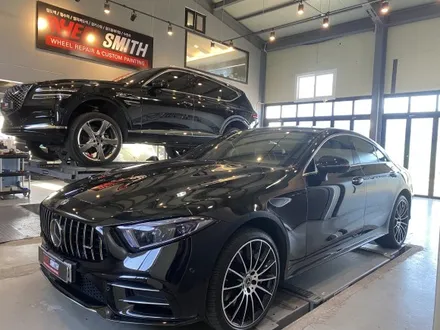 [벤츠 cls53 휠 도색 전문 업체 휠스미스] 벤츠 cls53AMG 고스트 크롬 휠 도색 작업 후기 / 남양주, 구리, 의정부, 서울 노원