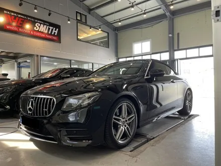 [벤츠 e220d 카브리올레 휠 복원 및 휠 도색 전문 업체 휠스미스] 벤츠 e220d 카브리올레 블랙 유광 휠 도색 작업 후기 / 남양주, 구리, 의정부, 서울 노원