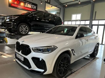 bmw x6m 컴페티션 다이아몬드 컷팅 휠복원