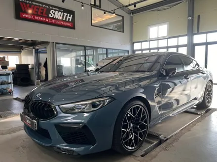 남양주 불암산로 / 블랙반무광 휠복원 및 휠도색 / BMW / m8 컴페티션