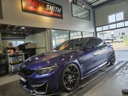 bmw m4 20인치 순정 휠복원 및 하이퍼 실버 휠도색 시공 / 남양주, 구리, 의정부, 서울 노원