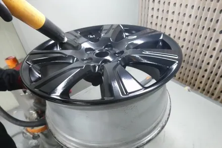 디스커버리휠도색 휠스미스 랜드로버 디스커버리4 블랙무광 휠도색! 문의와 상담 환영! / 남양주, 구리, 의정부, 서울 노원