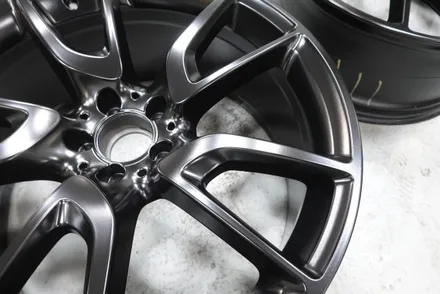 분체도장 휠도색 벤츠 GLC43 AMG 쿠페 블랙무광 휠 도색 작업후기! / 남양주, 구리, 의정부, 서울 노원