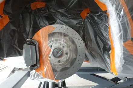 벤츠 E63 AMG 황동컬러 캘리퍼 도색 / 매트 블랙 휠 도색 시공 후기! / 남양주, 구리, 의정부, 서울 노원