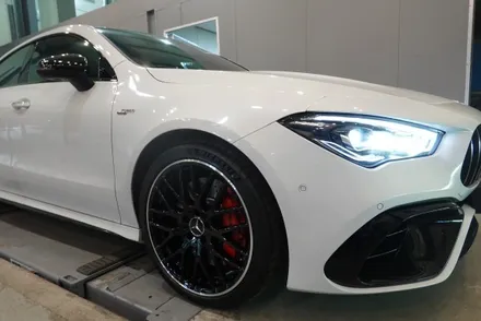 벤츠 cla45s amg 블랙유광투톤 도색작업 / 남양주, 구리, 의정부, 서울 노원
