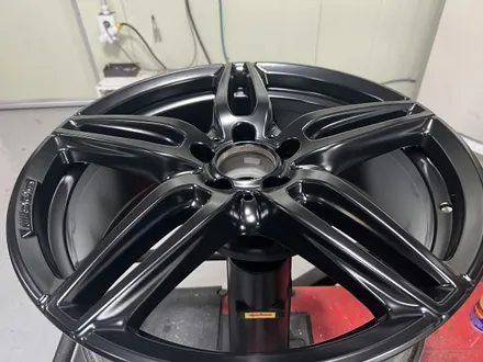 [벤츠 e220d 카브리올레 휠 도색 전문 업체 휠스미스] 벤츠 e220d 카브리올레 블랙 반무광 휠 도색 작업 후기 / 남양주, 구리, 의정부, 서울 노원