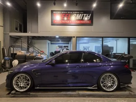 bmw m4 20인치 순정 휠복원 및 하이퍼 실버 휠도색 시공 / 남양주, 구리, 의정부, 서울 노원