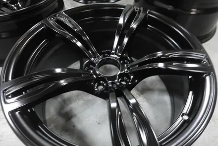 BMW휠도색 휠스미스 BMW M5 블랙반무광 휠도색 작업후기! 믿고 맡기는 휠스미스 / 남양주, 구리, 의정부, 서울 노원
