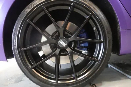 일산휠도색 휠스미스 BMW 5시리즈 블랙 무광 휠 도색 작업후기! / 남양주, 구리, 의정부, 서울 노원