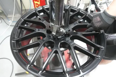 벤츠휠가격 휠스미스 벤츠 A45 AMG 매트 블랙 시공 후기! 명품 휠 도색 전문업체! / 남양주, 구리, 의정부, 서울 노원