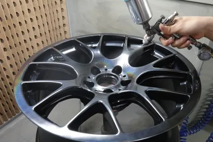 판교 휠도색 BMW 5시리즈 프라즈마 블랙 휠 도색 시공 후기! / 남양주, 구리, 의정부, 서울 노원